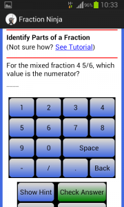 Fraction Ninja Question