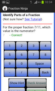 Fraction Ninja Answer